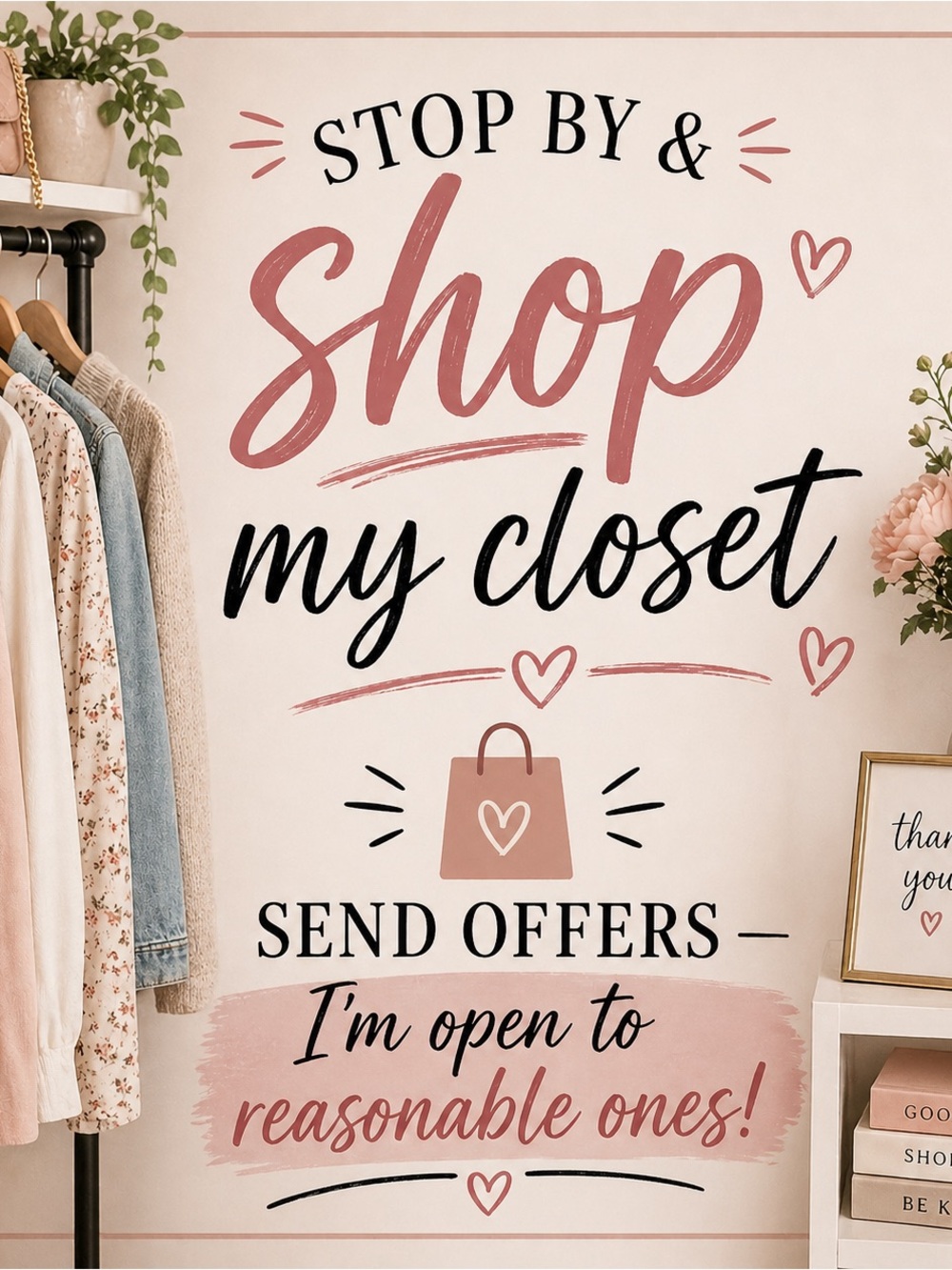 Welcome to my closet